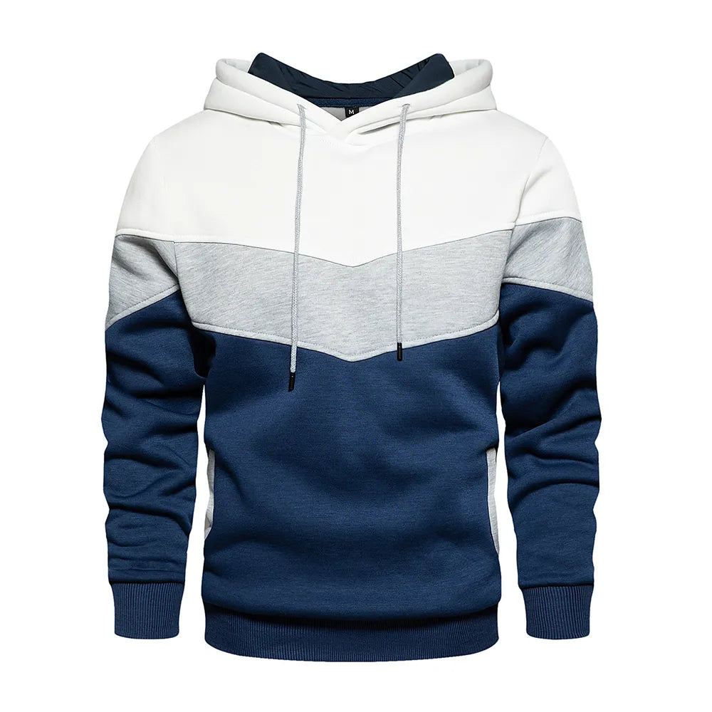 Sammy Jackson™ Patchwork Hoodie | Warme fleece-streetwear