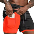 Heren Hardloopshort met Dubbele Laag – Milan