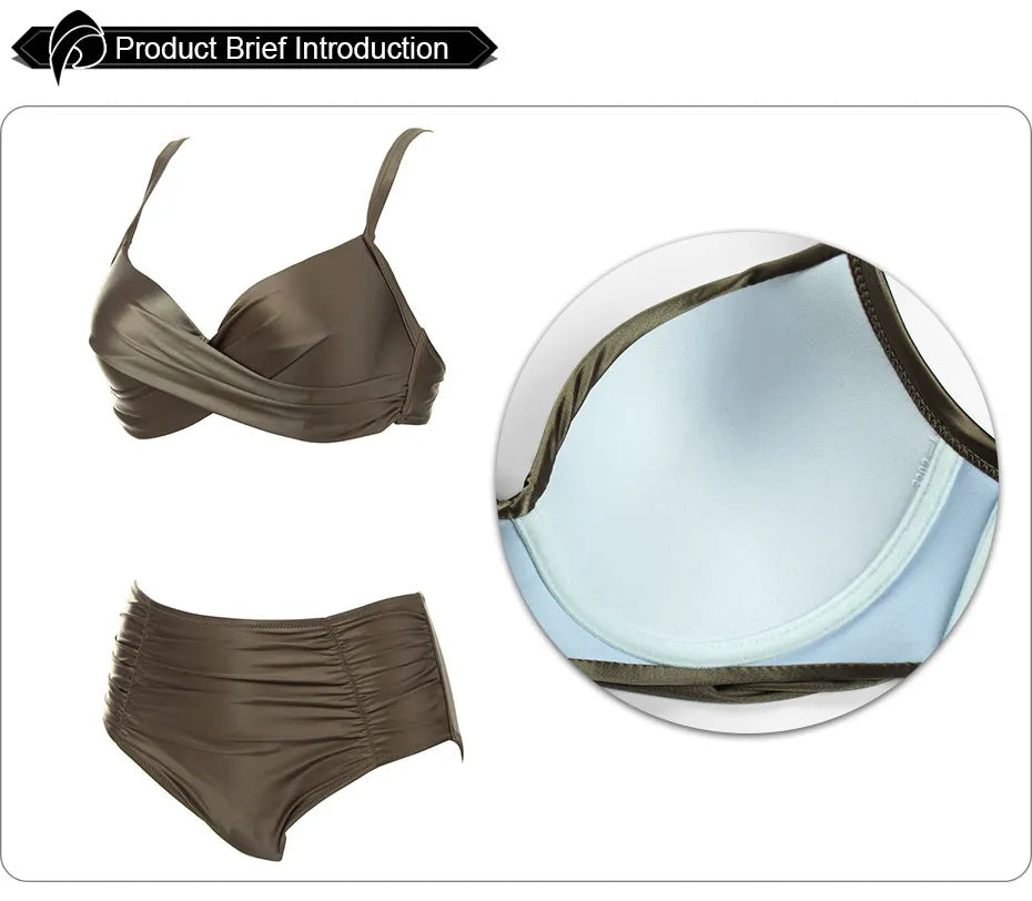 Sammy Jackson™ Joyce Plus-Size Bikini | Comfortabel & Stijlvol
