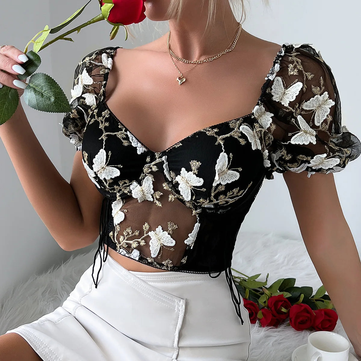 Sammy Jackson™ Stella Croptop | Sexy & Stijlvol