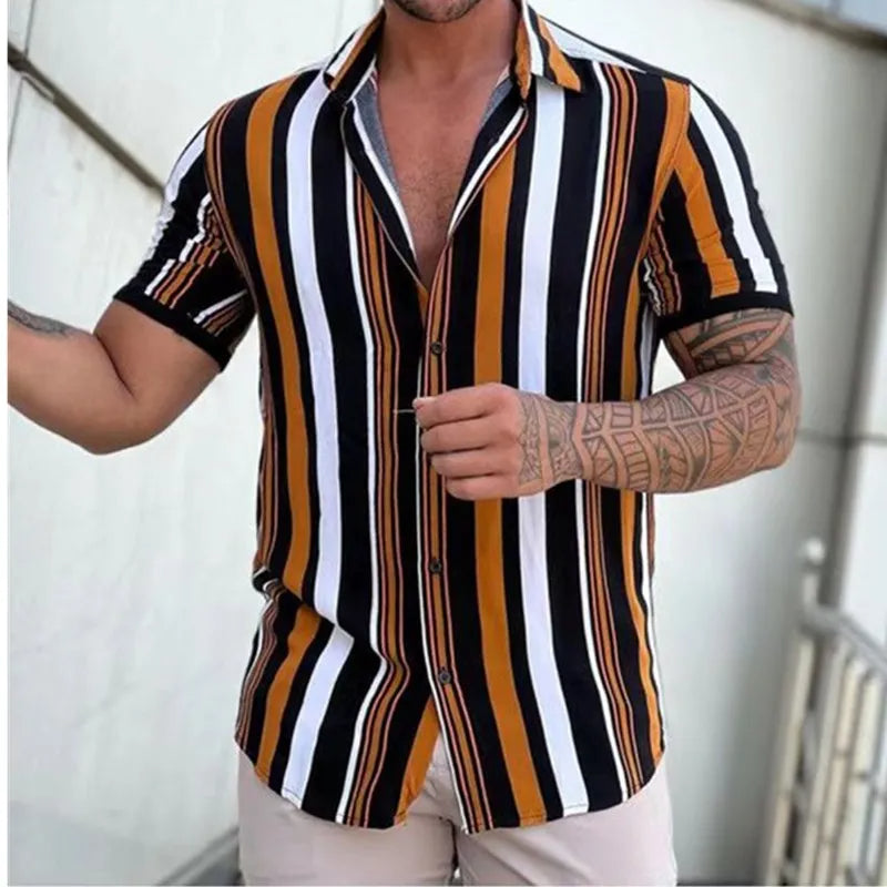Sammy Jackson™ Maurice T-Shirt | Gestreept & Casual