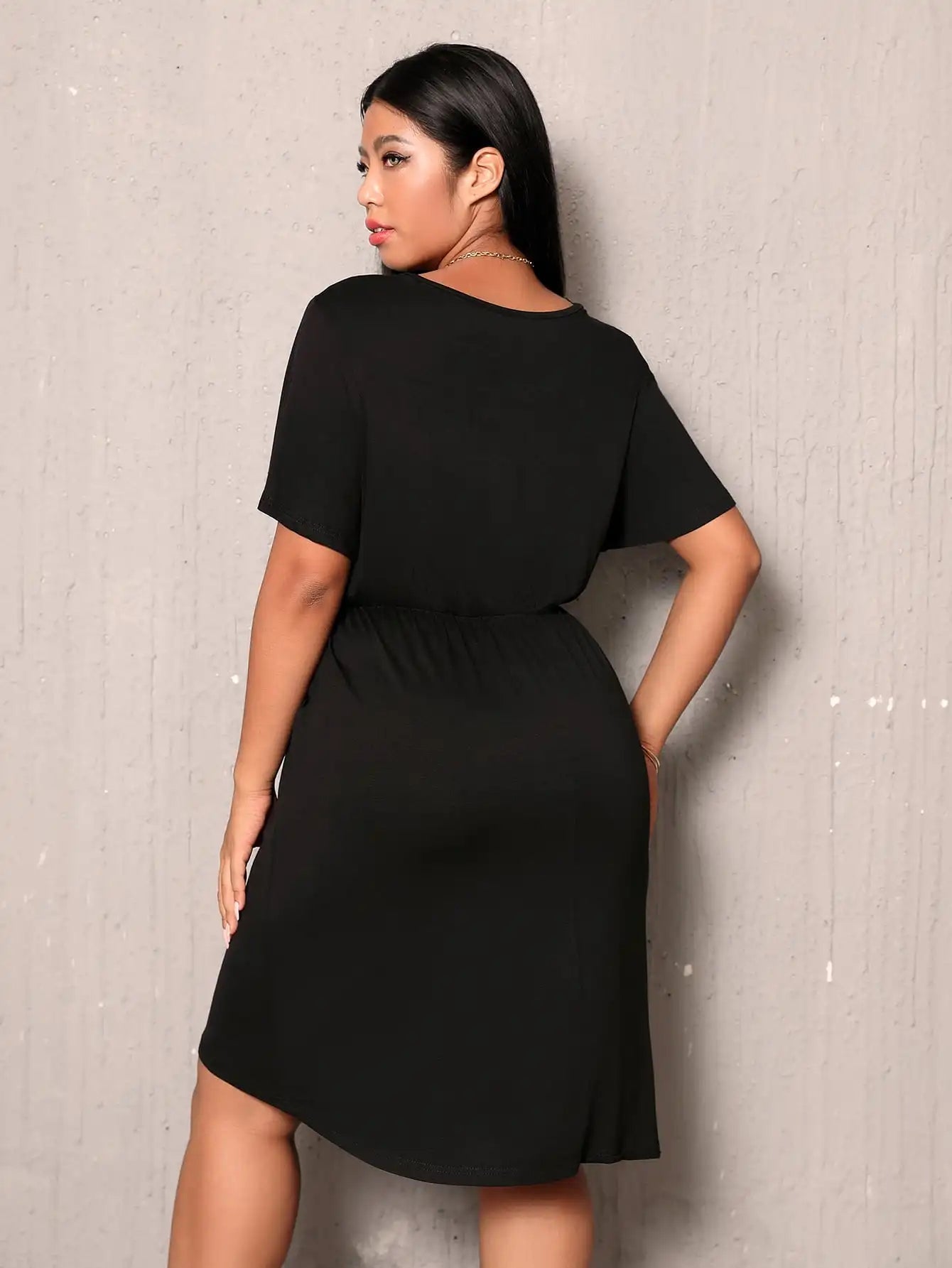Sammy Jackson™ Donna Plus-Size Jurk | Trendy & Glamoureus