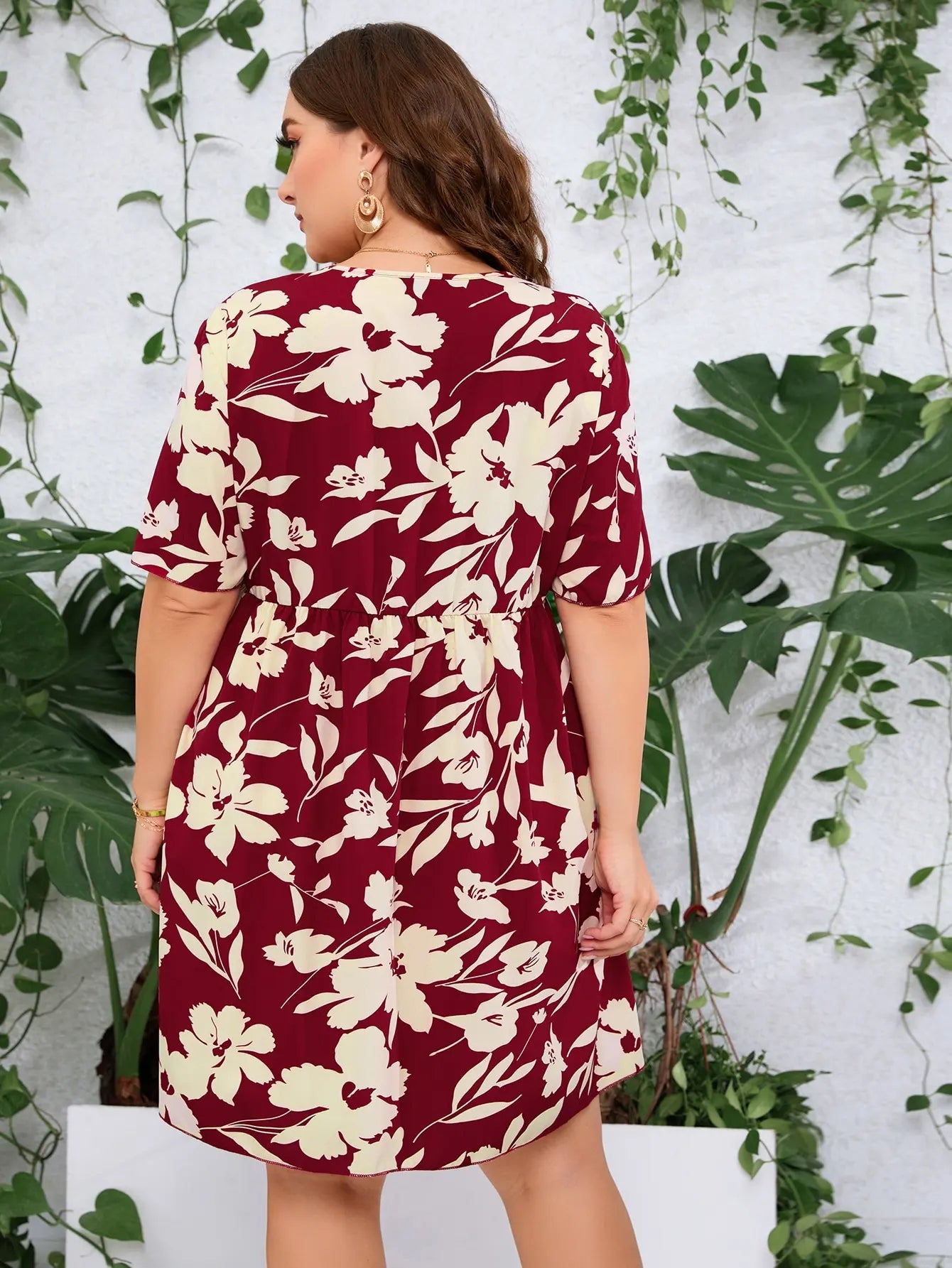 Sammy Jackson™ Maya Plus-Size Jurk | Vrolijk & Trendy
