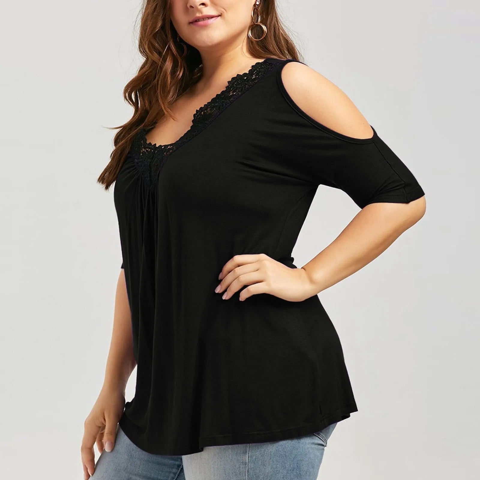 Sammy Jackson™ Iris Plus-Size Blouse | Stijlvol & Comfortabel
