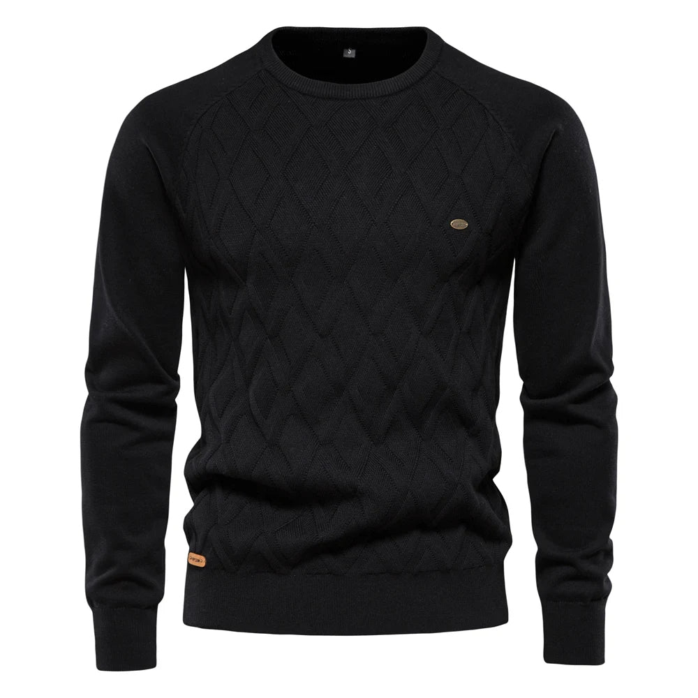 Sammy Jackson™ Bart Chill Trui | Gebreide trui met ronde hals