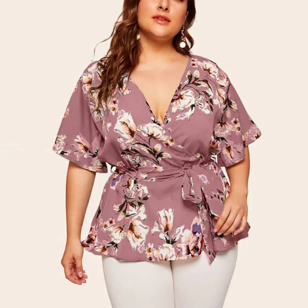 Sammy Jackson™ Fenna Plus-Size Top | Kleurrijk & Veelzijdig