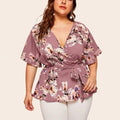 Sammy Jackson™ Fenna Plus-Size Top | Kleurrijk & Veelzijdig