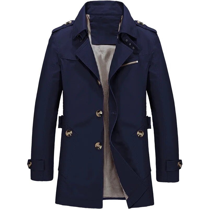 Sammy Jackson™ Trenchcoat | Stijlvolle lange jas