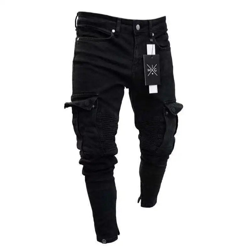 Sammy Jackson™ Cargo Jeans | Het gemak van een cargobroek, kwaliteit van een spijkerbroek!