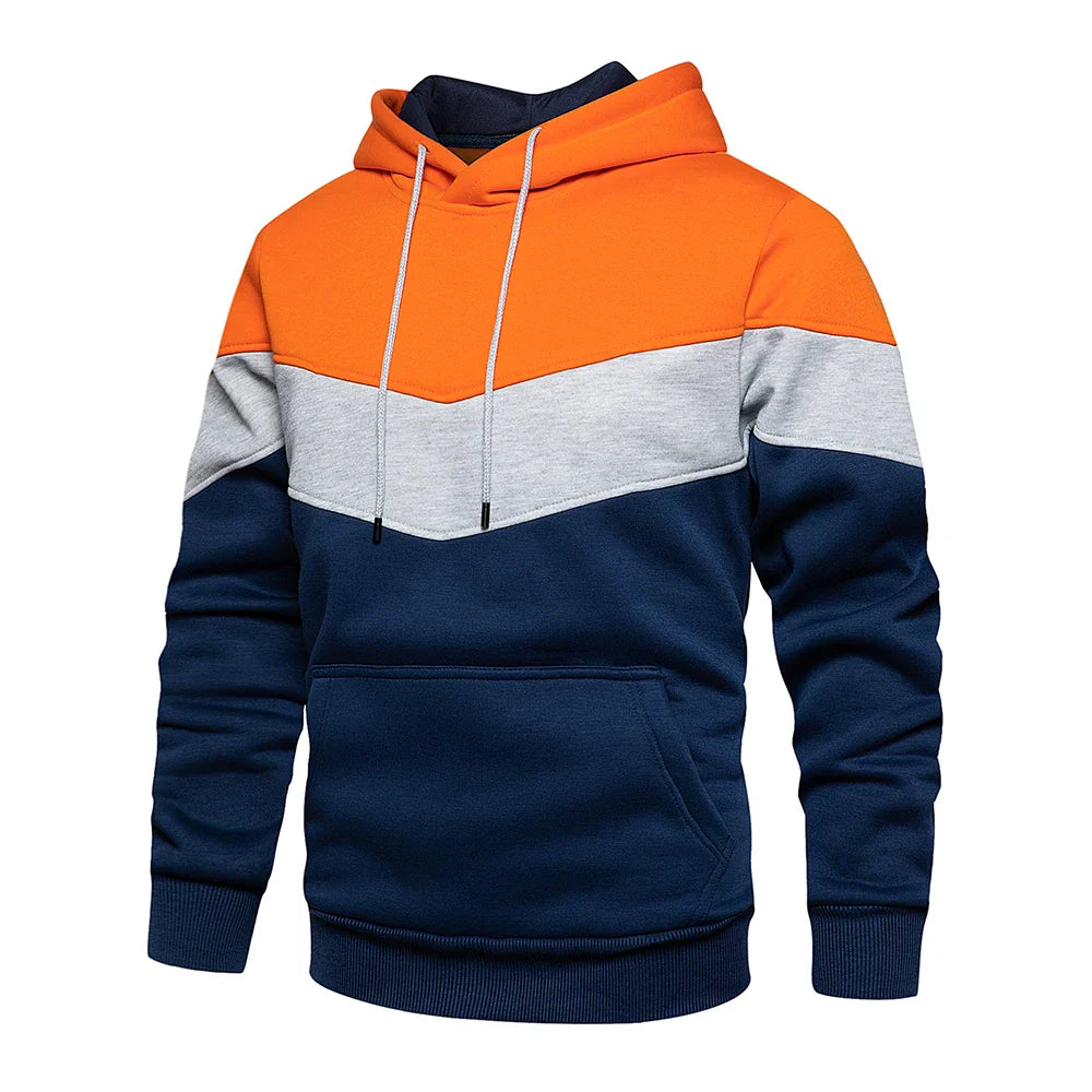 Sammy Jackson™ Patchwork Hoodie | Warme fleece-streetwear