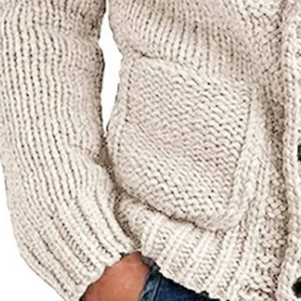 Sammy Jackson™ Vince Casual Vest | Gebreid vest met enkele rij knopen