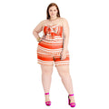 Sammy Jackson™ Anna Plus Size Playsuit | Strapless & Sexy