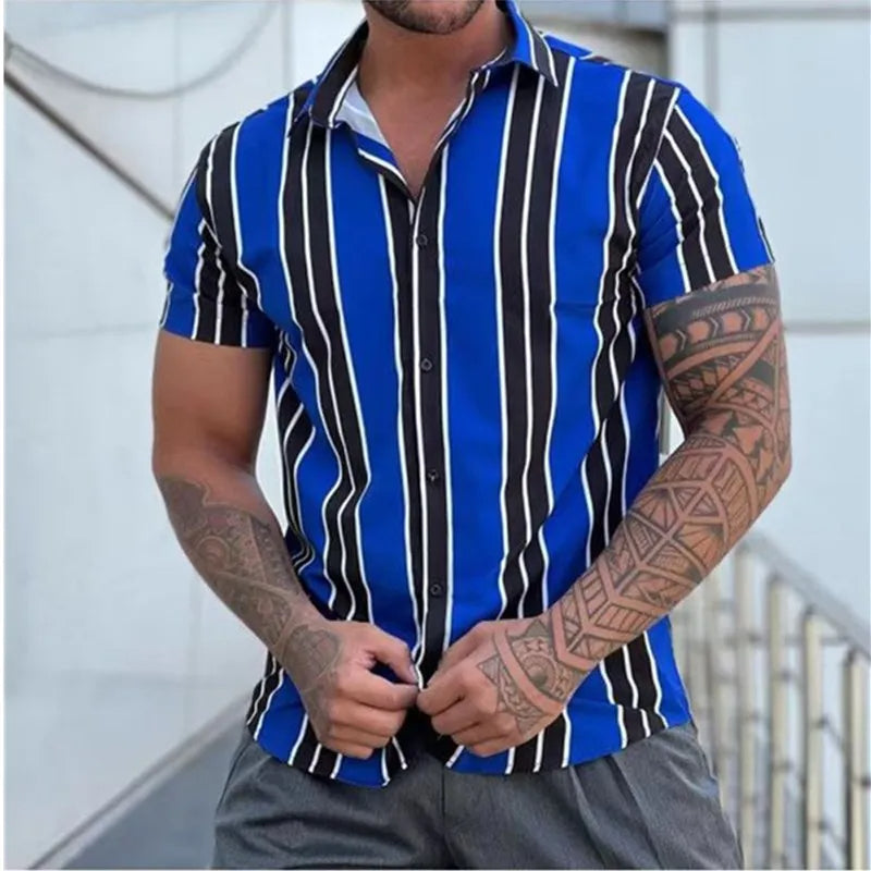 Sammy Jackson™ Maurice T-Shirt | Gestreept & Casual