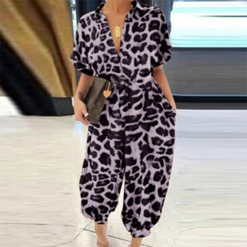 Sammy Jackson™ Kyra Plus Size Jumpsuit | Comfortabel & Retro
