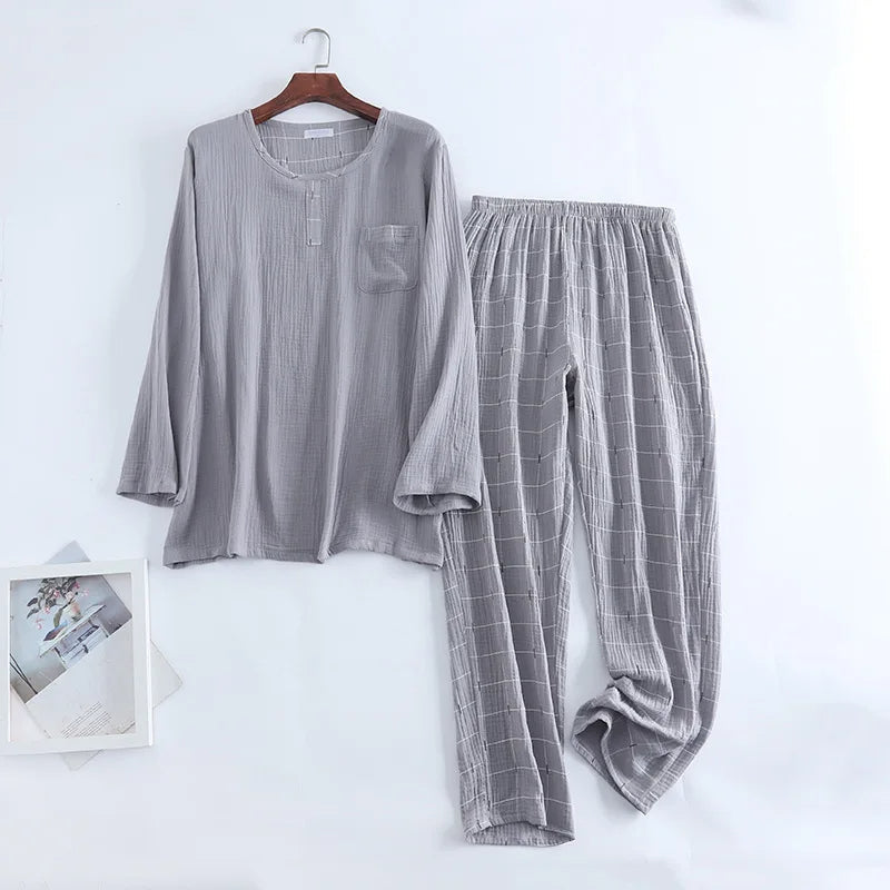 Sammy Jackson™ ComfyPlus Pyjama | Grote en gezellige katoenen pyjama