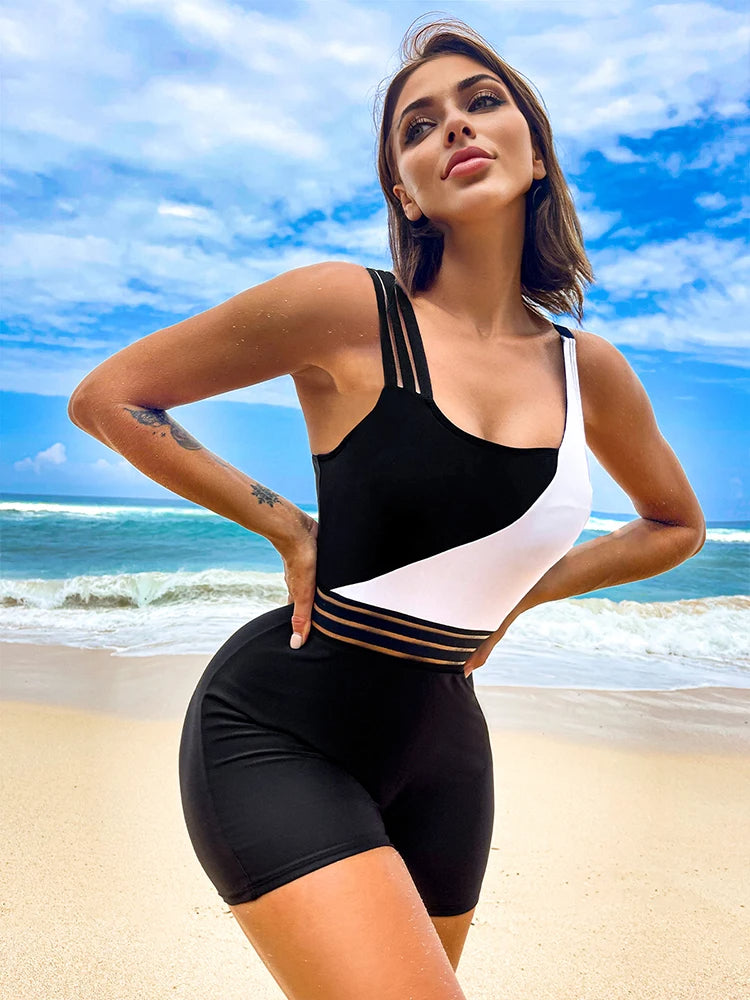 Sammy Jackson™ Veerle Badpak | Tweekleurig & Stijlvol