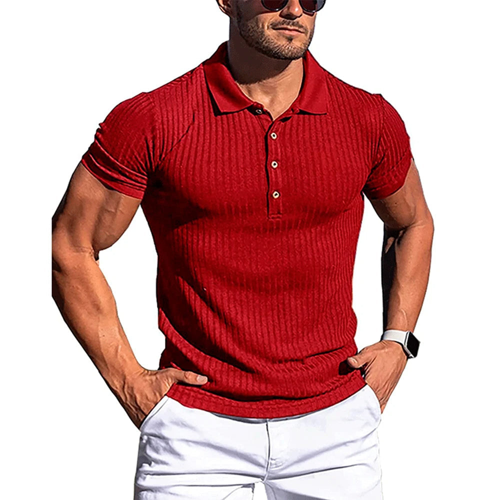 Sammy Jackson™ Gert Poloshirt | Gestreept & Trendy