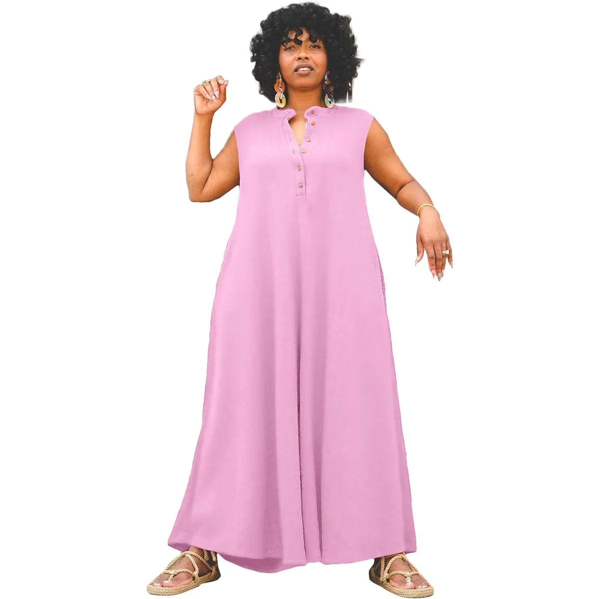 Sammy Jackson™ Jill Plus Size Jumpsuit | Stijlvol & Casual