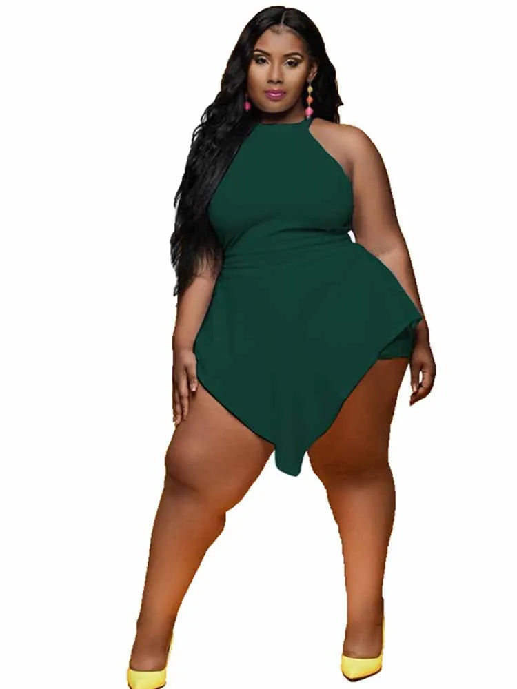 Sammy Jackson™ Aletta Plus Size Playsuit | Sexy & Trendy