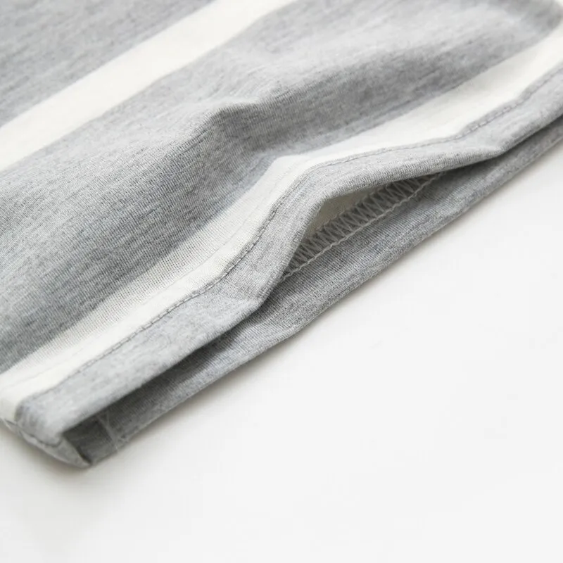 Sammy Jackson™ Gestreepte Shortama | Herenpyjama met korte mouwen
