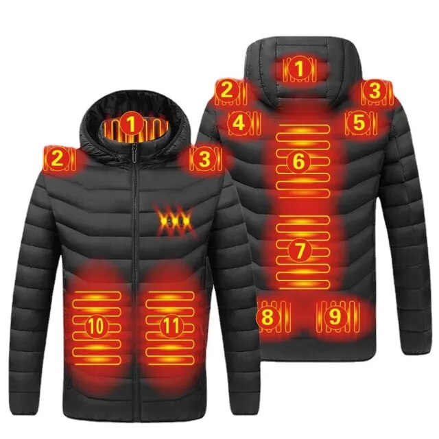 Sammy Jackson™ Smart Verwarmingsjas | USB-thermostaatjas