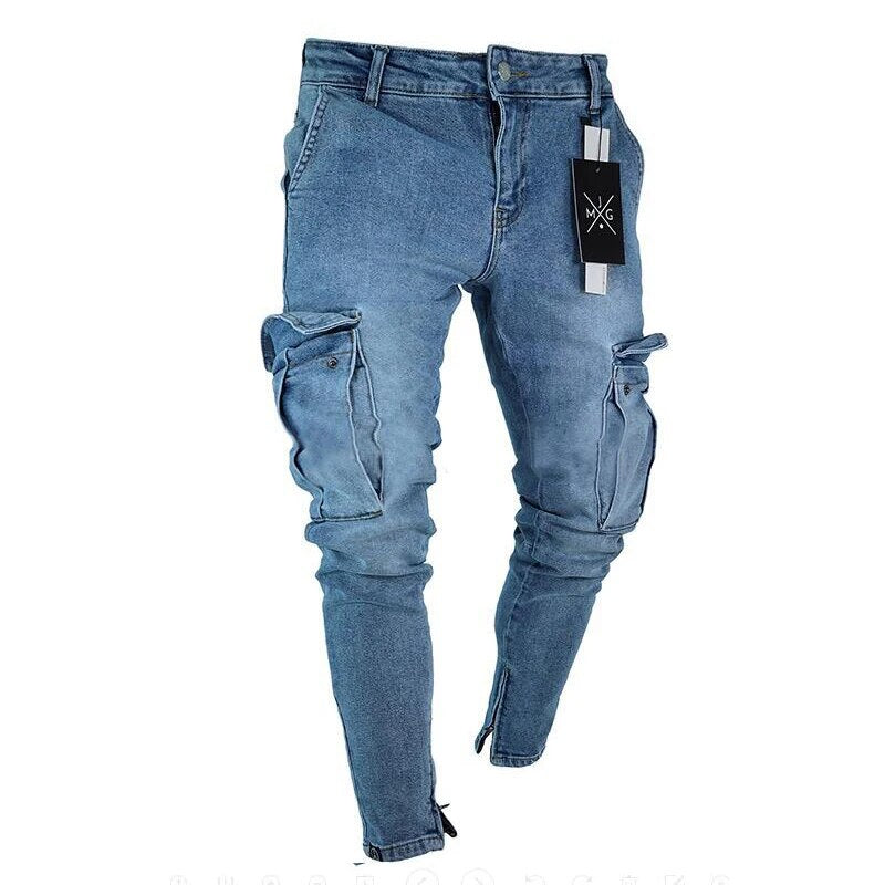 Sammy Jackson™ Cargo Jeans | Het gemak van een cargobroek, kwaliteit van een spijkerbroek!