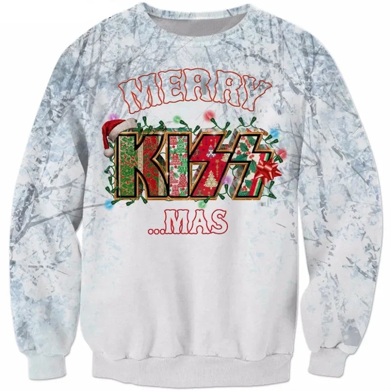 Sammy Jackson™ KissMas Trui | De ultieme kersttrui voor rockers!