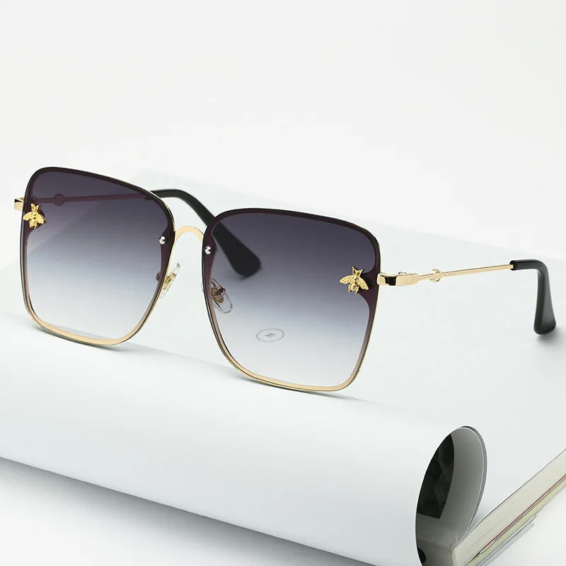 Sammy Jackson™ Charlotte Zonnebril | Oversized & Randloos