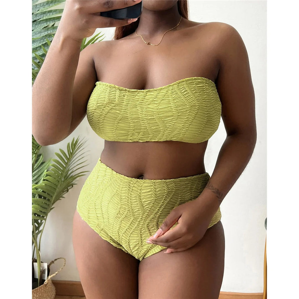 Sammy Jackson™ Trisha Plus-Size Bikini | Trendy & Comfortabel