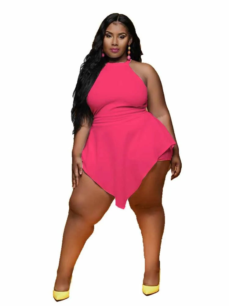 Sammy Jackson™ Aletta Plus Size Playsuit | Sexy & Trendy