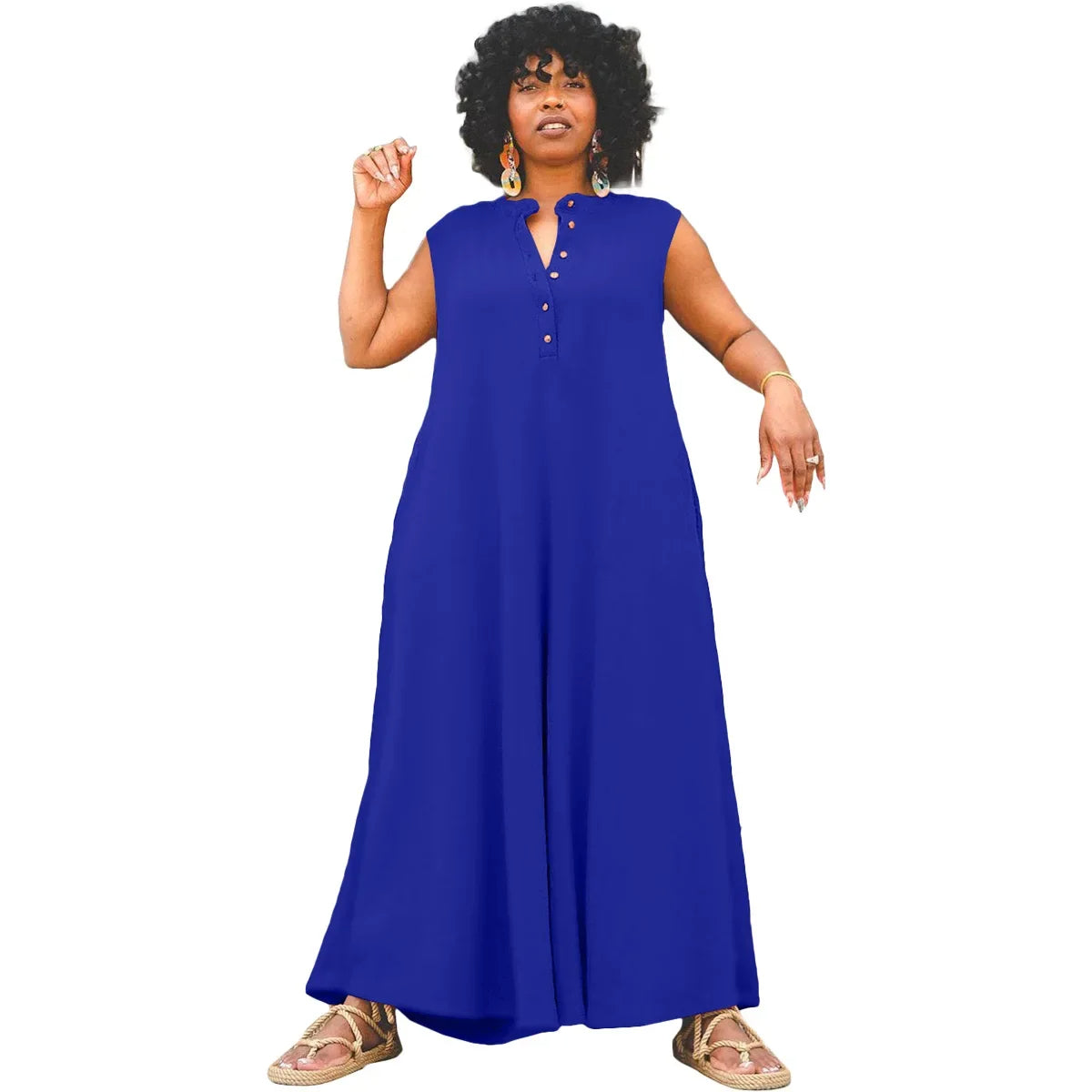 Sammy Jackson™ Jill Plus Size Jumpsuit | Stijlvol & Casual