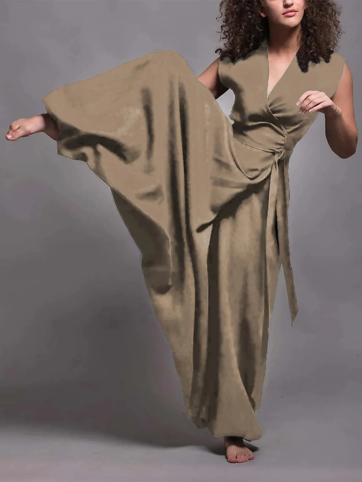 Sammy Jackson™ Sifra Plus Size Jumpsuit | Comfortabel & Vintage