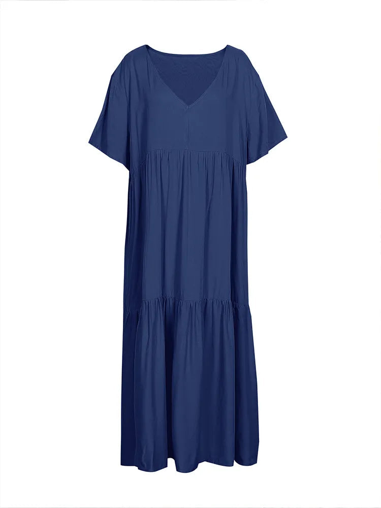 Sammy Jackson™ Elizabeth Plus-Size Zomerjurk | Casual & Trendy