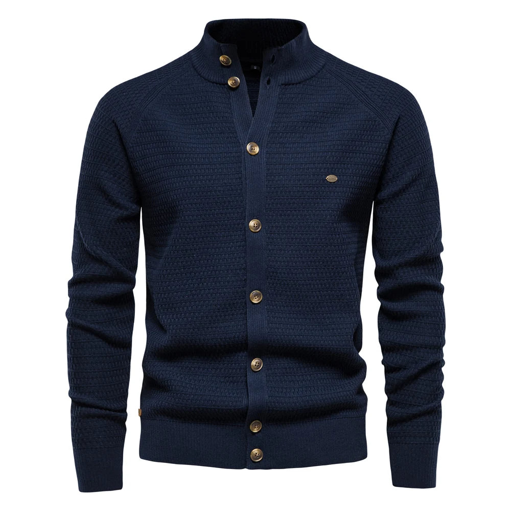 Sammy Jackson™ Knoopvest | Warm wintervest van 100% katoen