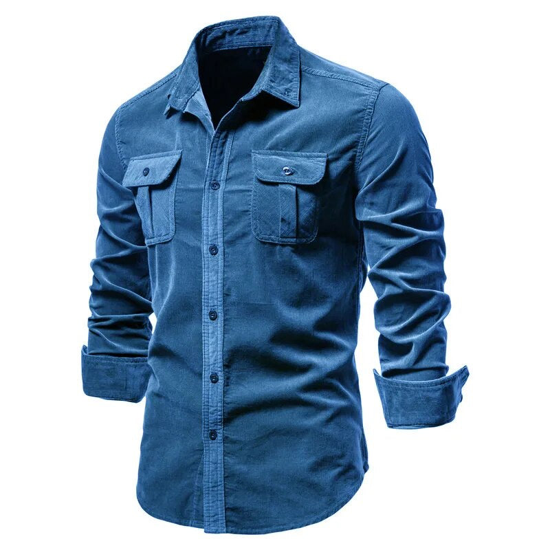 Sammy Jackson™ Casual Overhemd | Casual corduroy overhemd voor elk moment