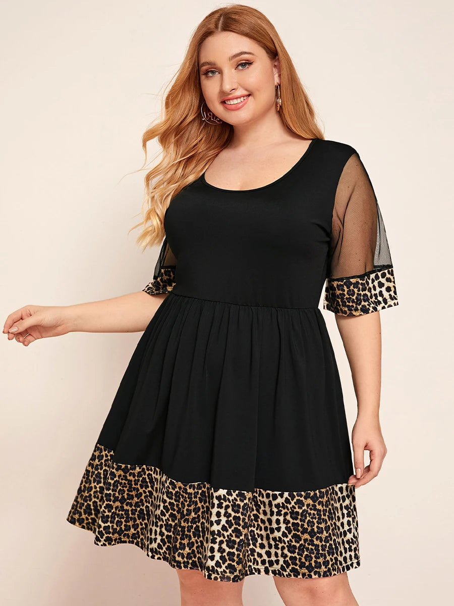 Sammy Jackson™ Phyllis Plus-Size Zomerjurk | Stoer & Stijlvol