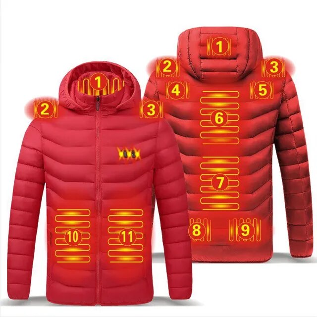 Sammy Jackson™ Smart Verwarmingsjas | USB-thermostaatjas