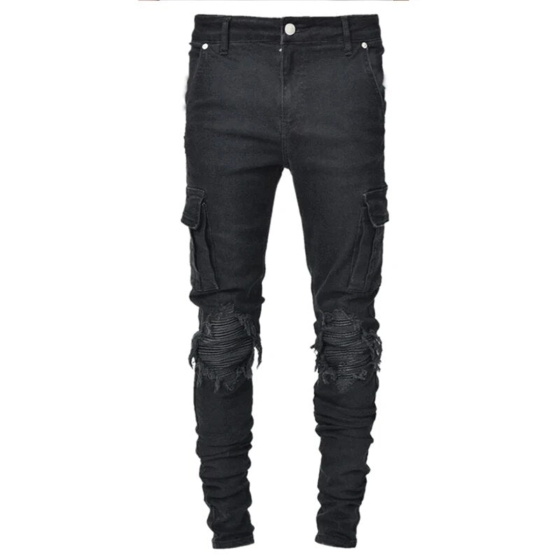 Sammy Jackson™ Cargo Jeans | Het gemak van een cargobroek, kwaliteit van een spijkerbroek!