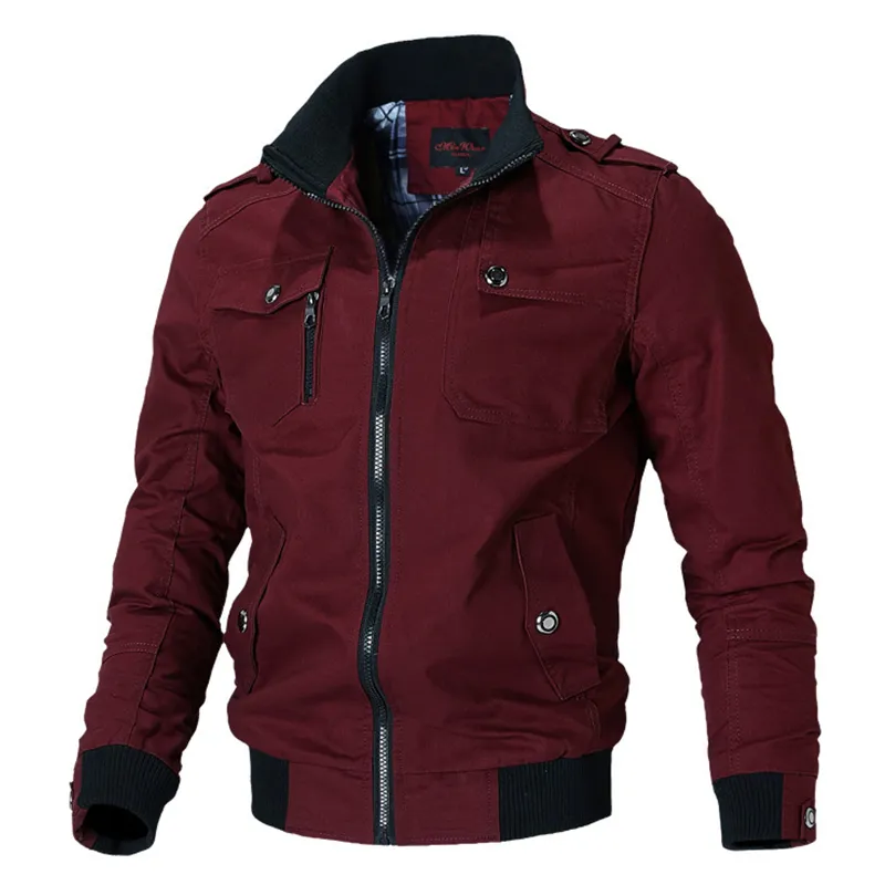 Sammy Jackson™ Slim Fit Windjack | Militaire stijl voor elke dag