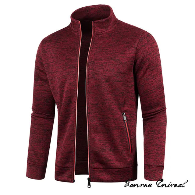 Sammy Jackson™ Sweatvest | Sweatshirt met omgeslagen kraag