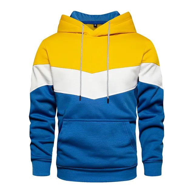 Sammy Jackson™ Patchwork Hoodie | Warme fleece-streetwear