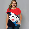 Sammy Jackson™ Maartje Plus-Size T-Shirt | Casual & Stijlvol