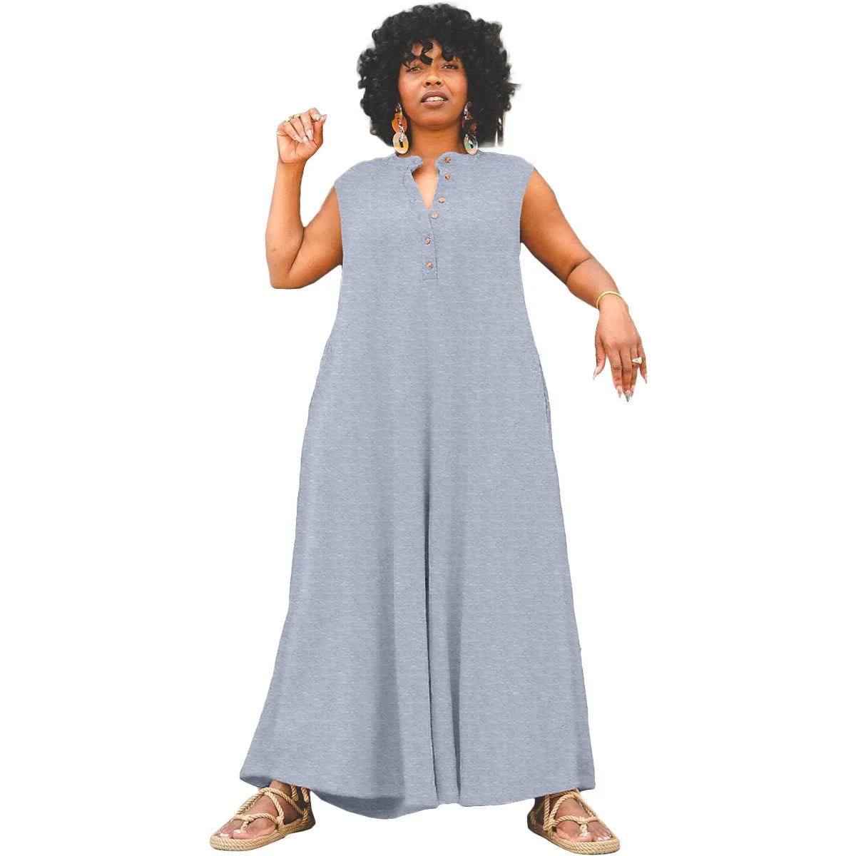 Sammy Jackson™ Jill Plus Size Jumpsuit | Stijlvol & Casual