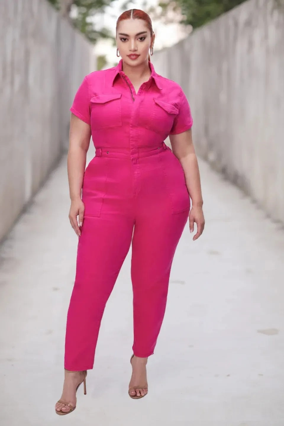 Sammy Jackson™ Isa Plus Size Jumpsuit | Stijlvol & Casual