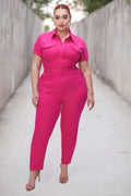 Sammy Jackson™ Isa Plus Size Jumpsuit | Stijlvol & Casual