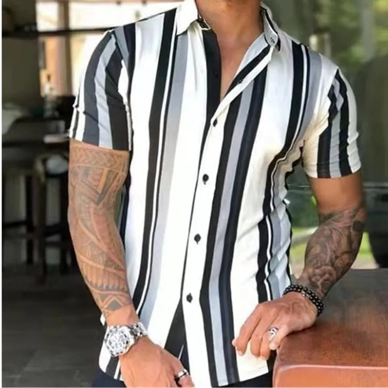 Sammy Jackson™ Maurice T-Shirt | Gestreept & Casual