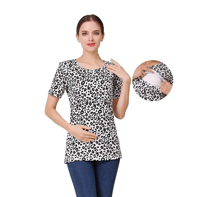Sammy Jackson™ Kristel Voedingsshirt | Gestreept & Casual