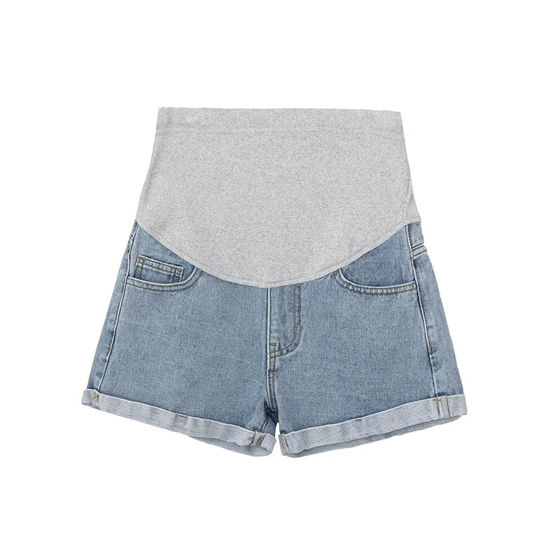 Sammy Jackson™ Natasja Zwangerschapsshort | Denim & Comfortabel