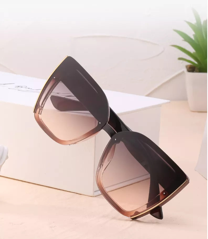 Sammy Jackson™ Billie Retro Zonnebril | Vierkant & Trendy