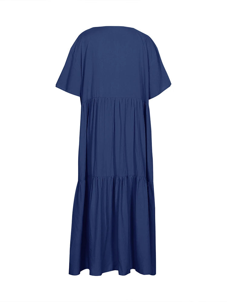 Sammy Jackson™ Elizabeth Plus-Size Zomerjurk | Casual & Trendy
